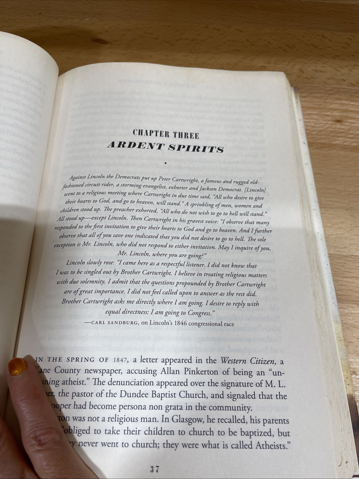 The Hour of Peril Secret Plot to Murder Lincoln Before The Civil War Pre-Owned