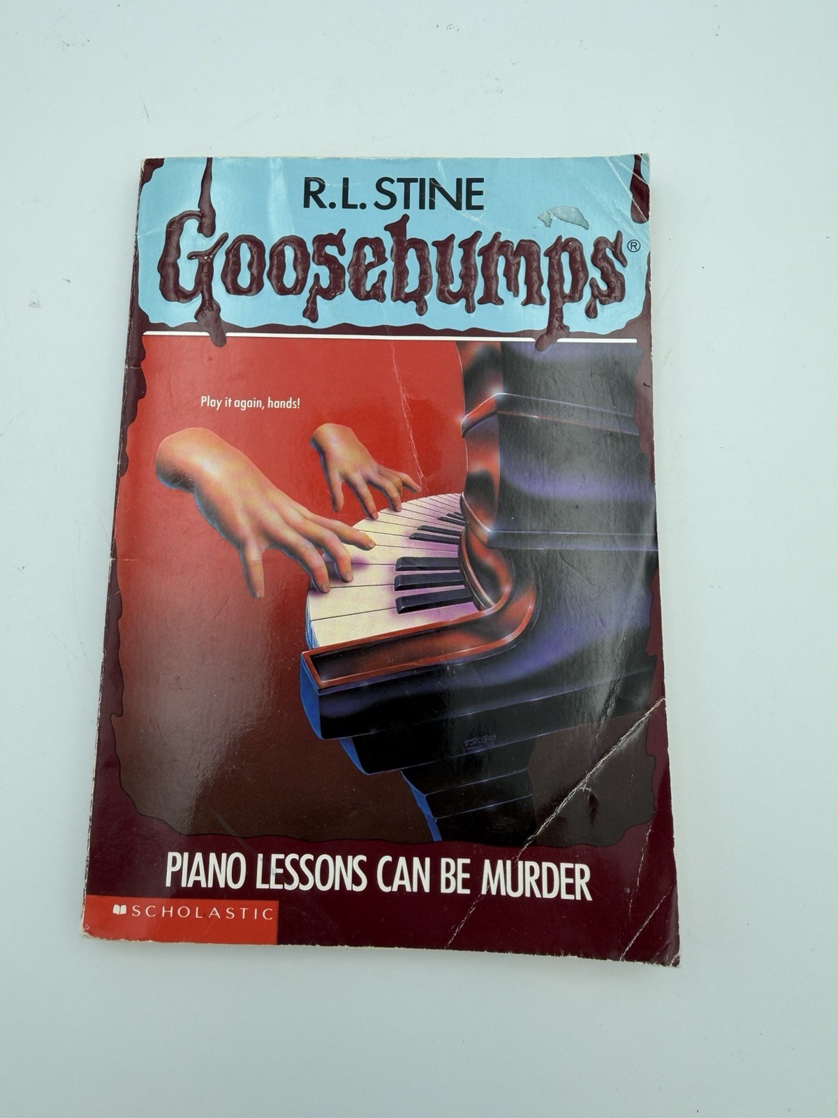 Scholastic Goosebumps Book Lot 4 Classic Horror Stories R.L. Stine Paperback