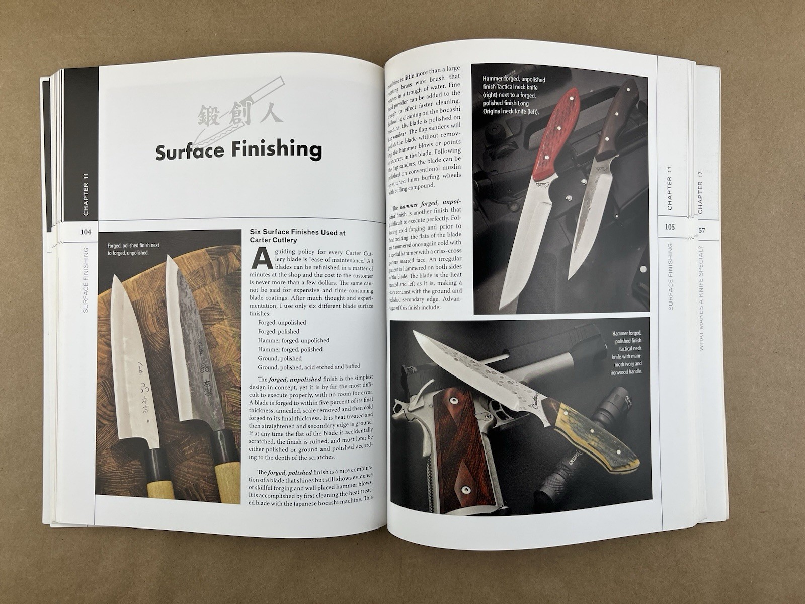 Bladesmithing: Modern Application of Traditional Techniques; Murray Carter, 2011