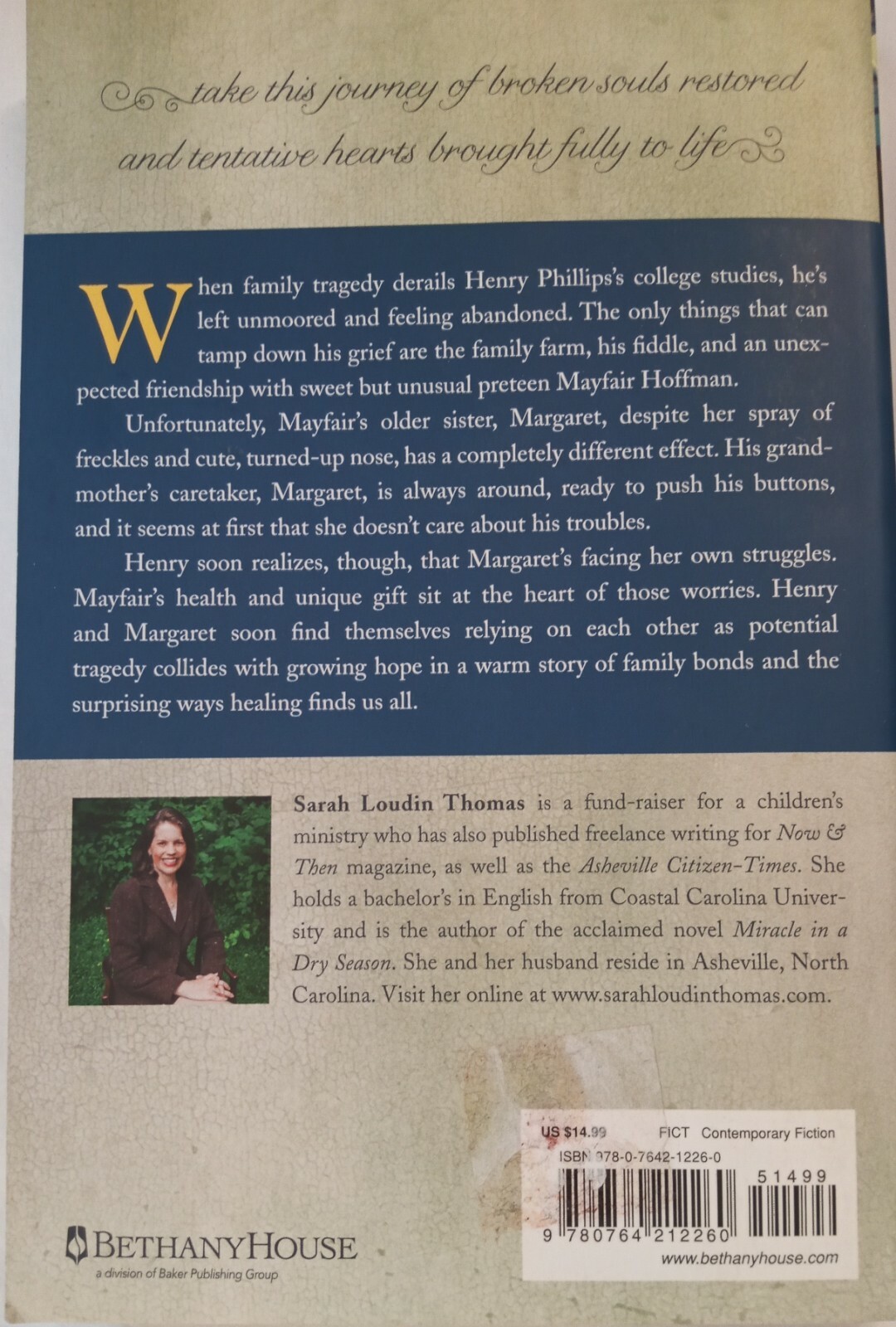 Until the Harvest by Sarah Loudin Thomas (2015, Paperback) 301 Pages