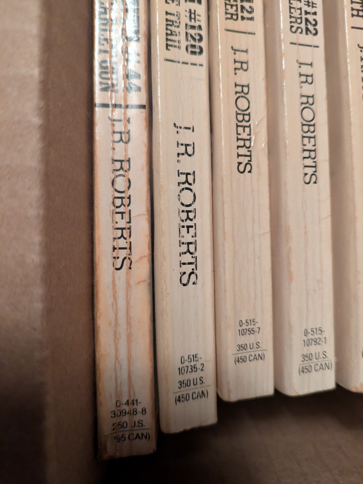 The Gunsmith Lot of 16 by J.R. Roberts (44, 120-126, 128-129, 150, 153-156, 159)