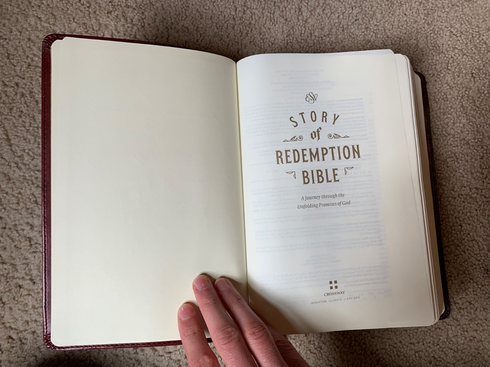 ESV Story of Redemption Bible TruTone 2018 Imitation Leather