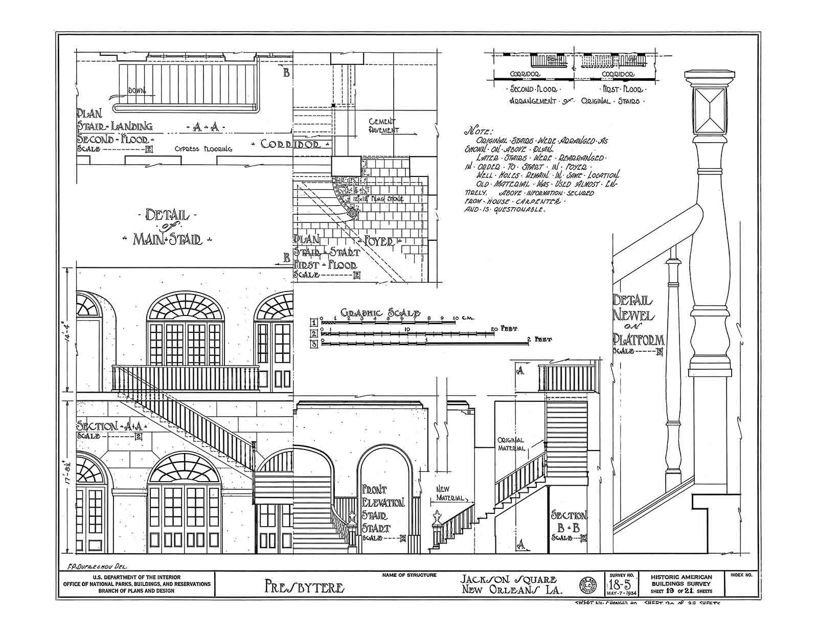 Historic House Plan Drawings of New Orleans – Books 1-5 Full Set – Architecture