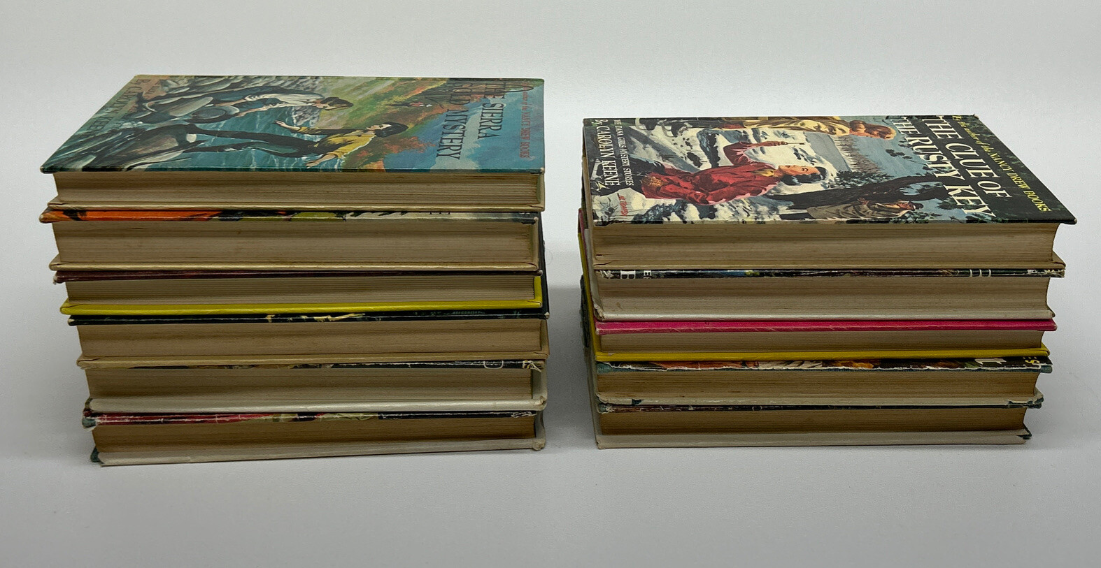 Lot Of 11 Nancy Drew Books Carolyn Keene Hardcover