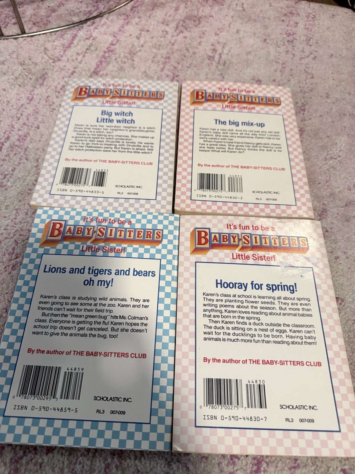 Lot of 29 Babysitters Little Sister Books, Little Apple Scholastic – No Repeats