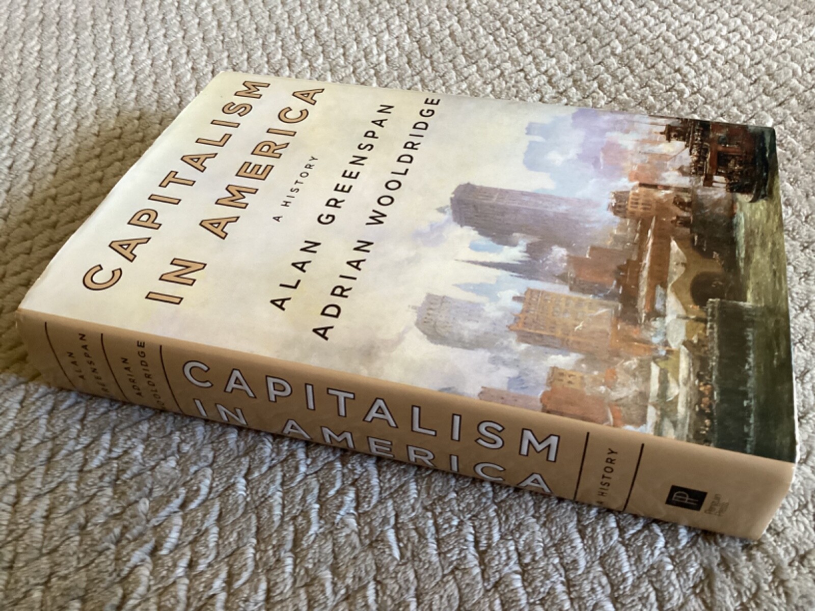 Capitalism in America : A History by Alan Greenspan & Adrian Wooldridge HCDJ
