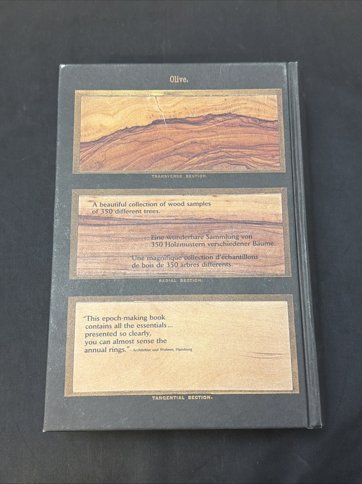 The Woodbook Complete Plates Taschen Wood Samples Book