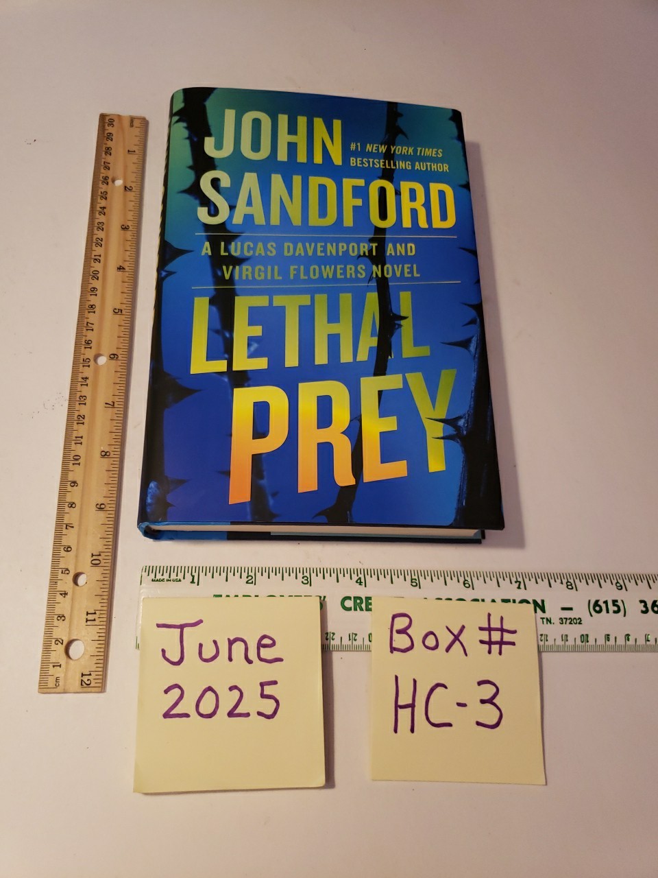 Lethal Prey (A Prey Novel) Hardcover – 2025 by John Sandford 1st Printing