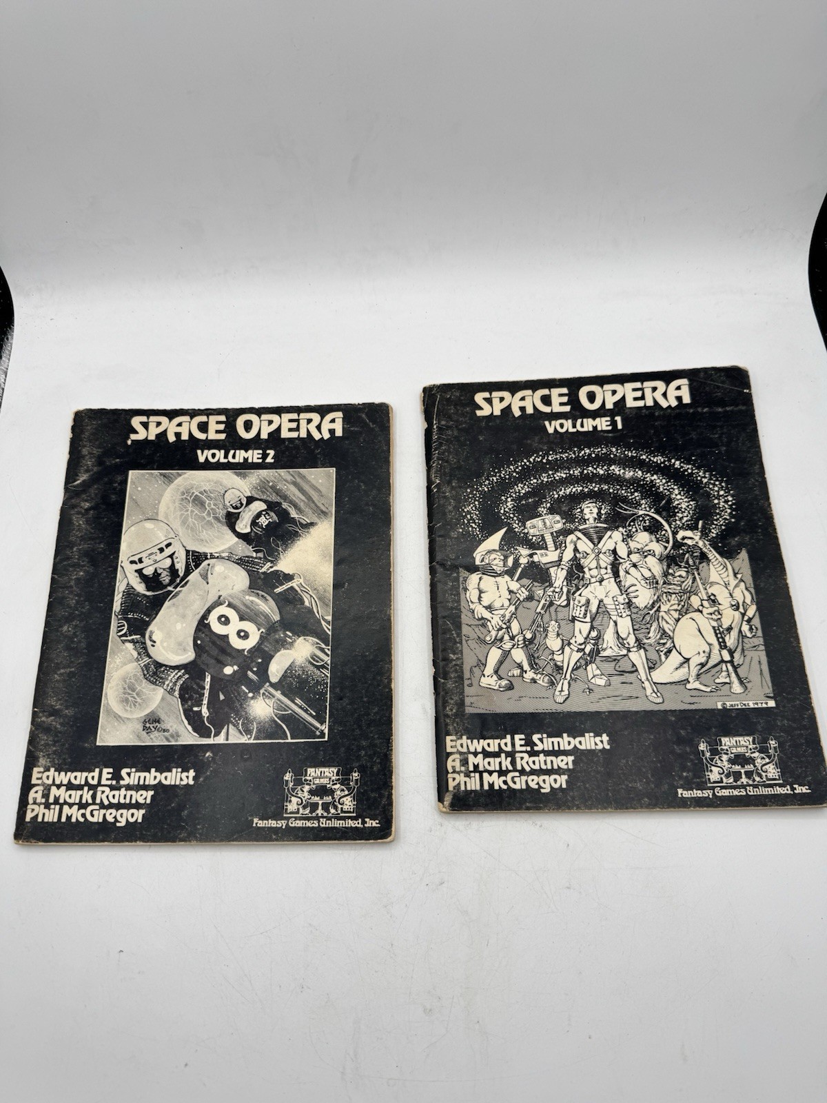 Space Opera Fantasy Games Book Vol 1&2