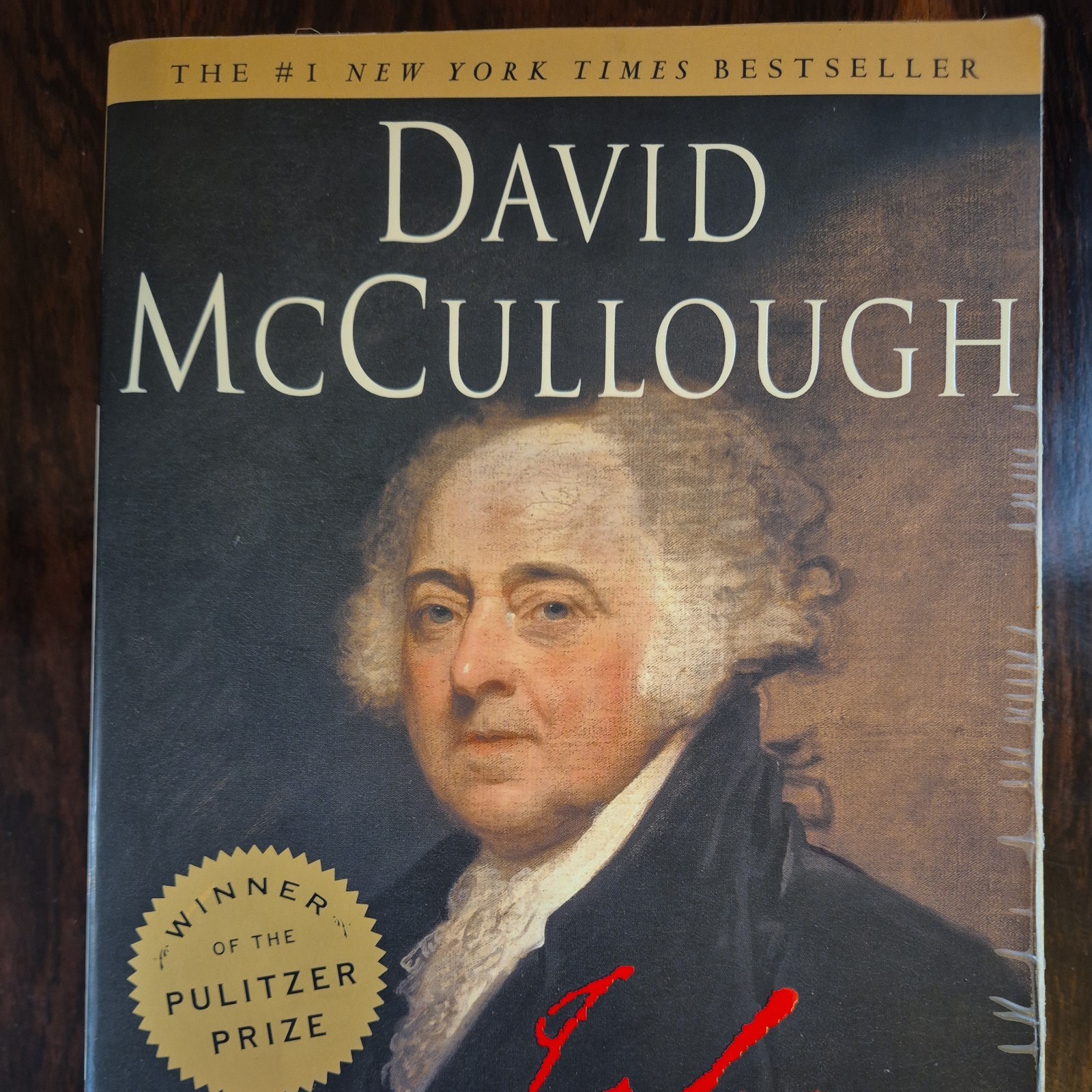John Adams – Paperback By David McCullough – VERY GOOD