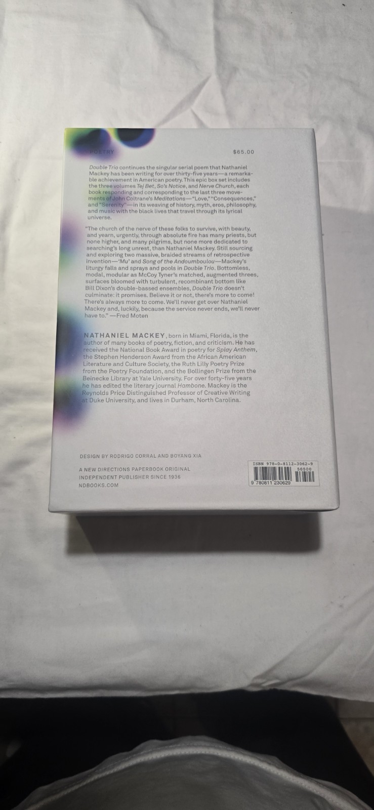 Double Trio: Tej Bet, So’s Notice, Nerve Church : A Box Set by Nathaniel Mackey