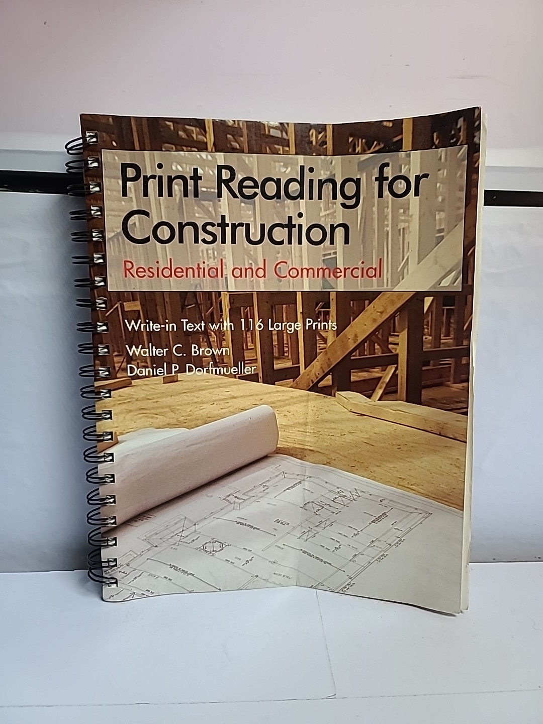 Print Reading for Construction Residential Commercial Brown Dormueller Spiral