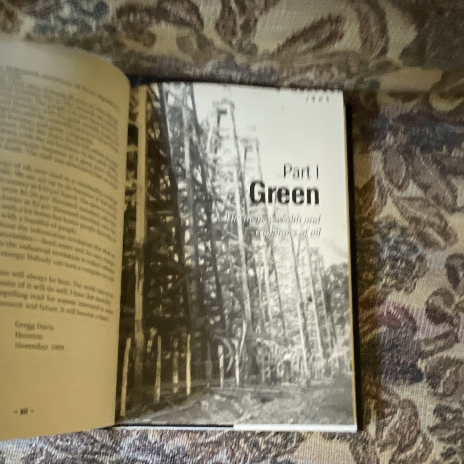 The Color Of Oil Signed Inscribed Hardcover w/ Dust Jacket Illus 1999