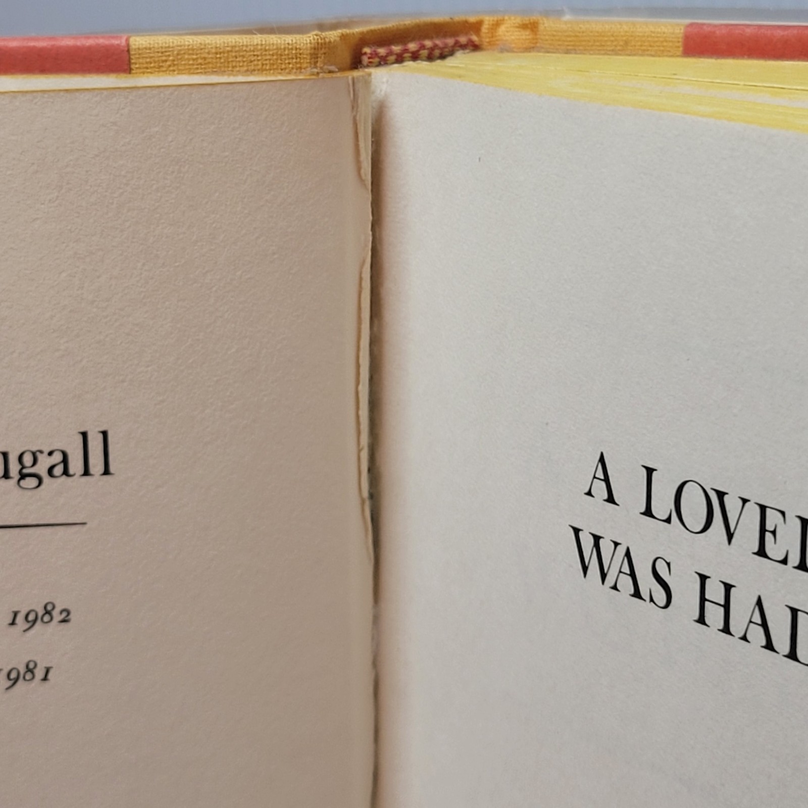 A Lovely Time Was Had By All by Ruth Doan MacDougall ~Vtg HC w/ DJ Signed 1st Ed
