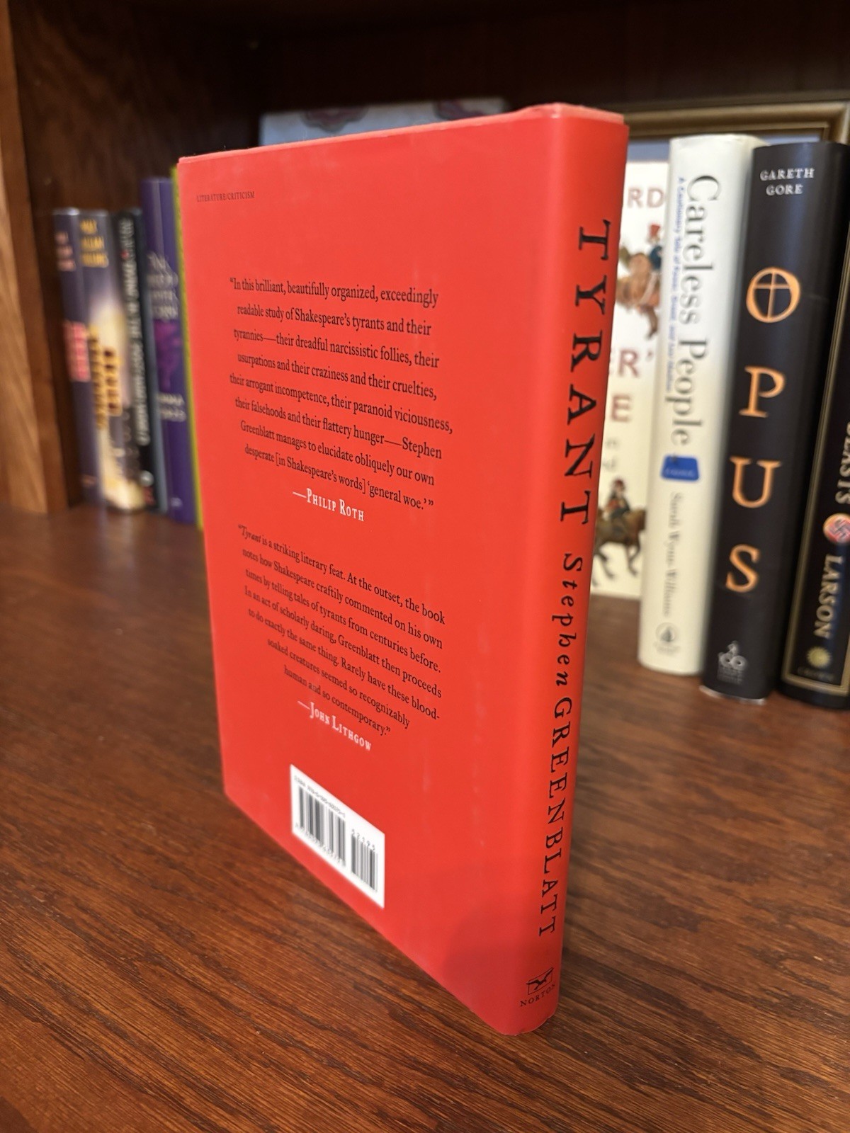 Tyrant Stephen Greenblatt 1st HC Ptg Norton 2018 Fine Unread
