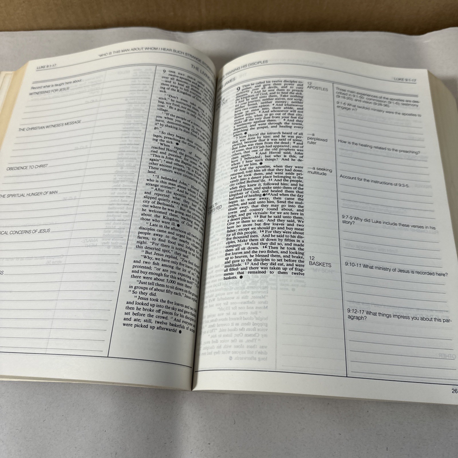 The Layman’s Bible Study Notebook by Irving Jensen 1978 Religion Book
