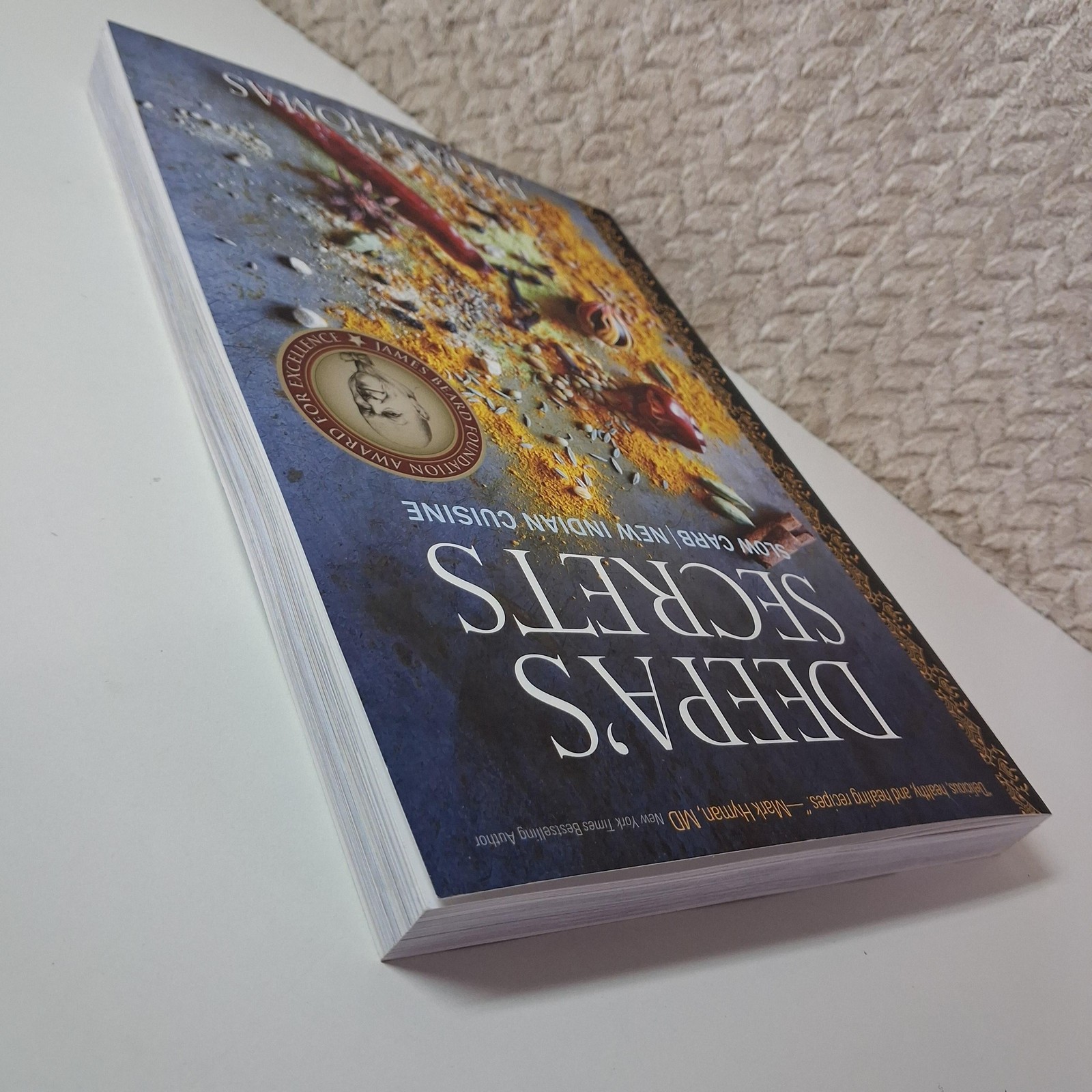 Deepa’s Secrets Slow Carb New Indian Cuisine Deepa Thomas Skyhorse PB 2022