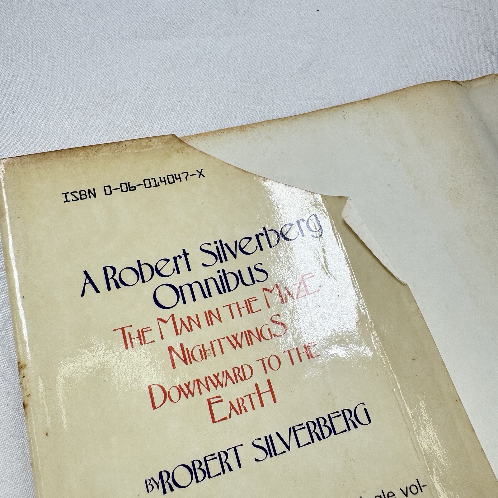 Robert Silverberg Omnibus NIGHTWINGS Man in the Maze DOWNWARD TO THE EARTH HC 81