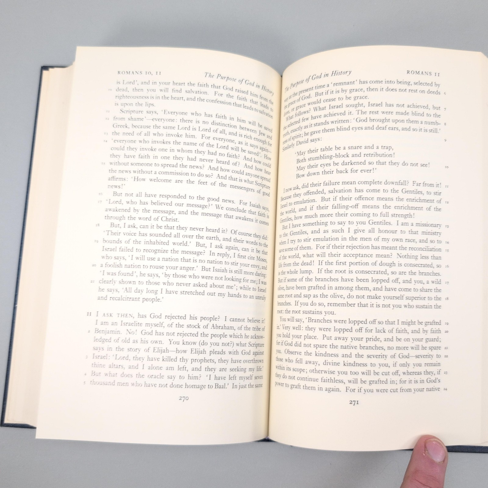 Vintage The New English Bible New Testament HC Blue Oxford 1961 United Kingdom
