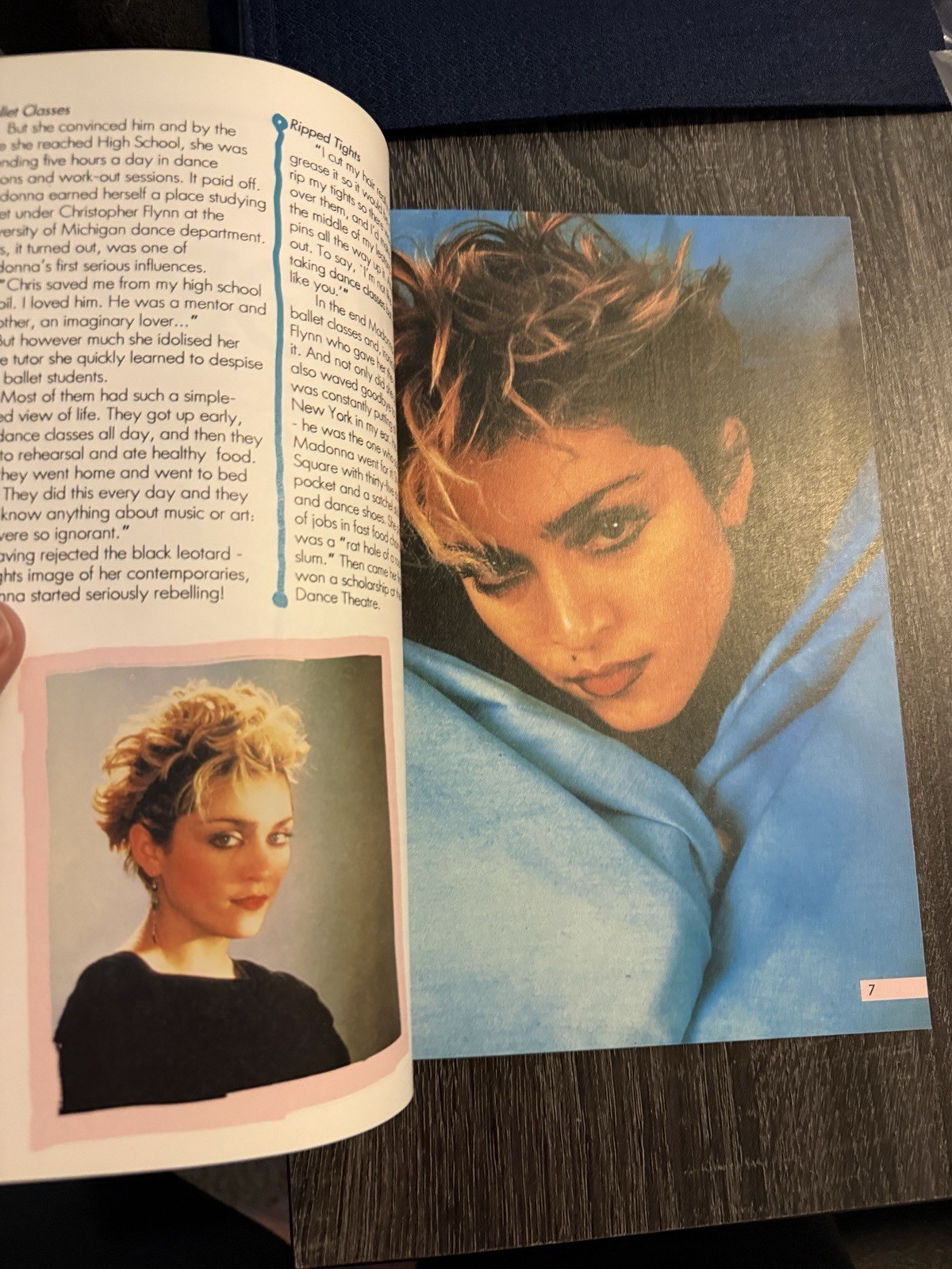 MADONNA SPECIAL BOOK ULTRA RARE 48 PAGES OF PICS/ FACTS 1990 EXCELLENT SHAPE