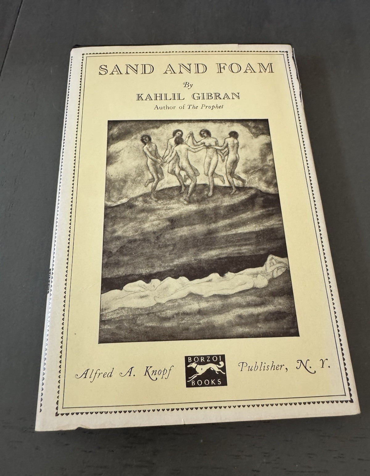 Kahlil Gibran Sand and Foam PB Poetry Aphorisms Nonfiction Alfred A. Knopf