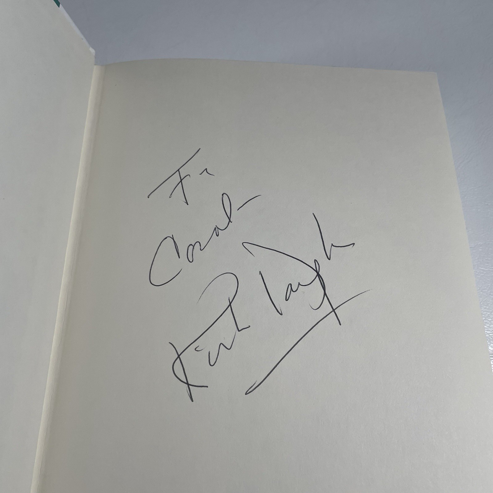 Kirk Douglas Last Tango In Brooklyn Signed Book 1994 Autographed Warner Books