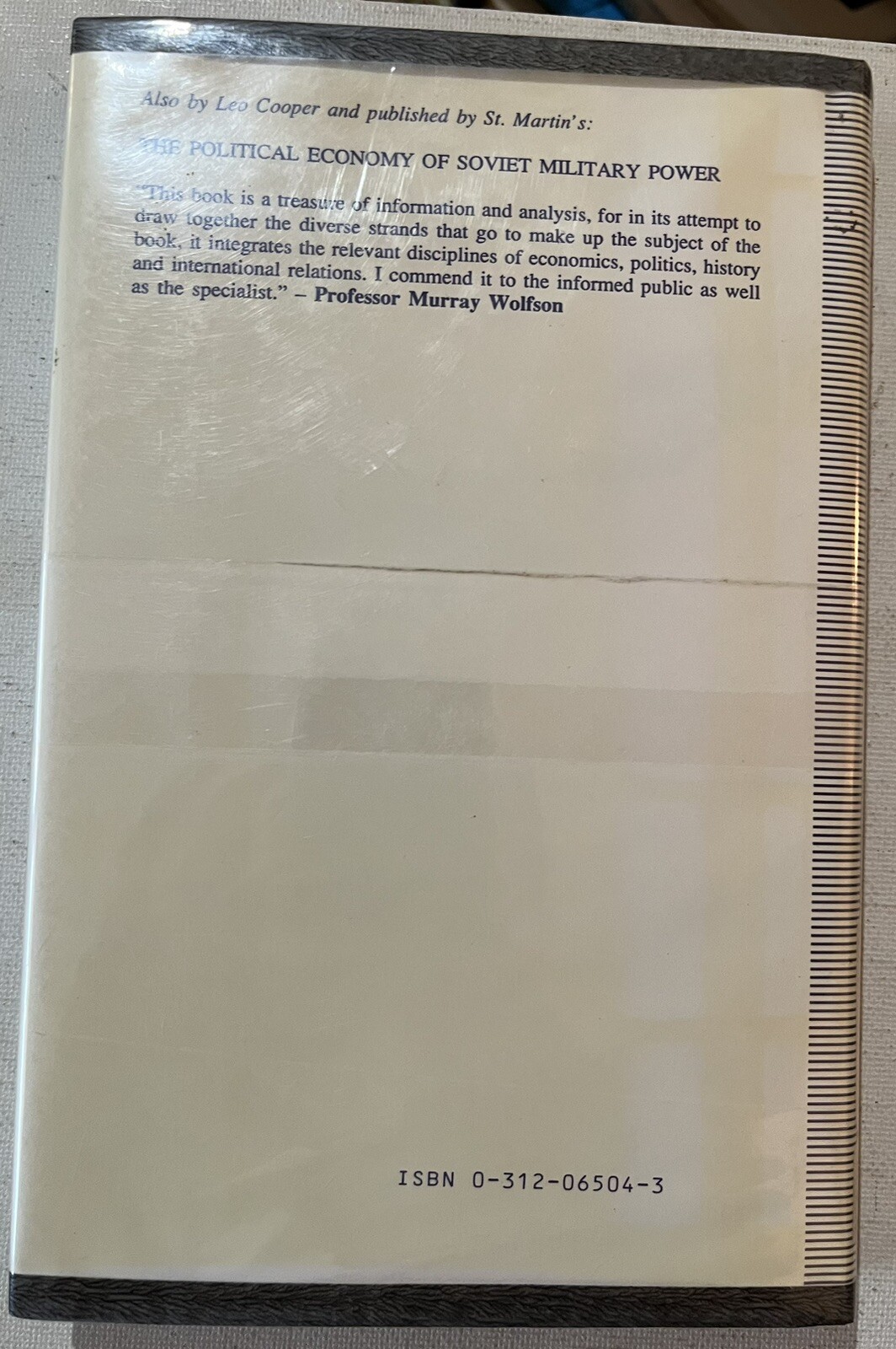 SOVIET REFORMS AND BEYOND by Leo Cooper 1991 St. Martin’s Press Hardcover/dj