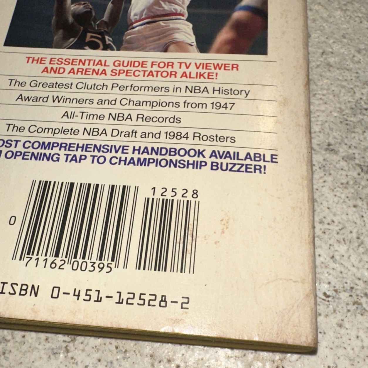 The Complete Handbook of Pro Basketball 1984 Edition by Hollander, Zander