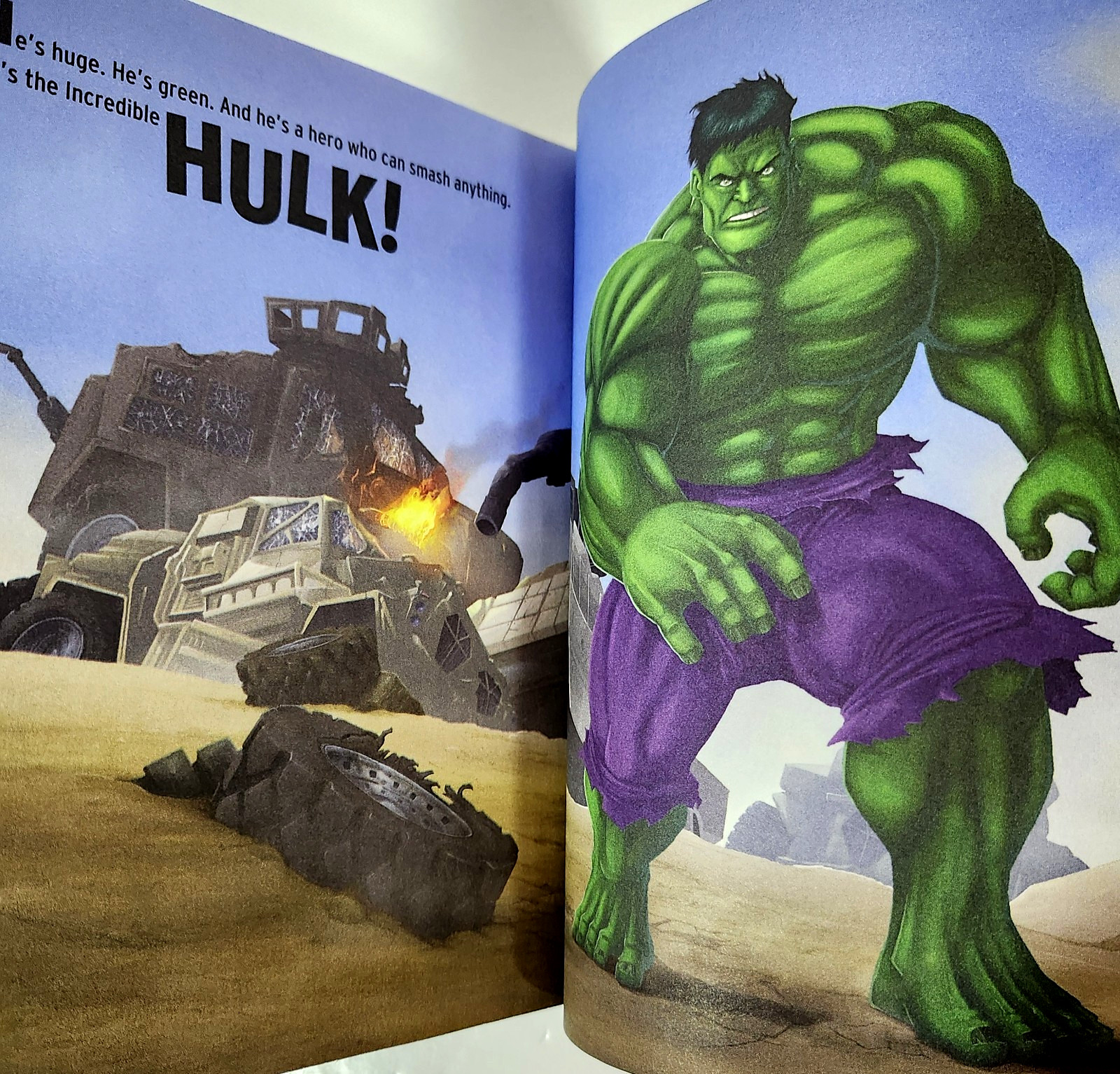 Marvel Little Golden Books 2 HC – Black Panther and The Incredible Hulk 2010s VG