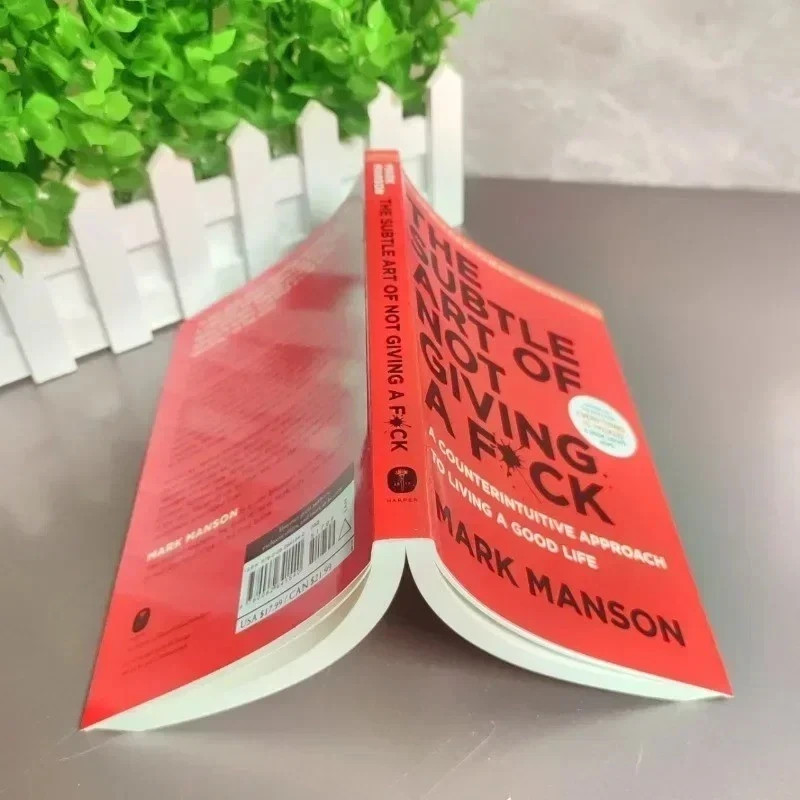 New „The Subtle Art Of Not Giving A F Mark Manson Hardcover“ Stress Relief Book