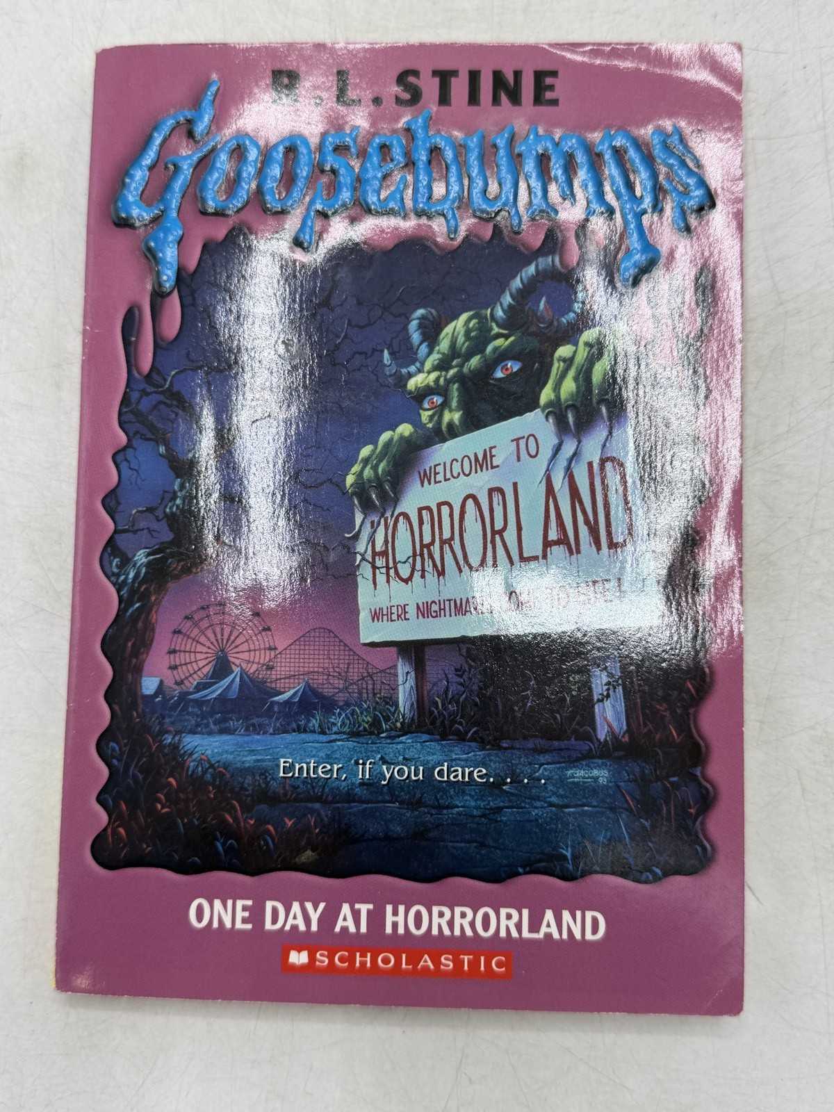 Goosebumps R.L. Stine 22 Book Lot Scholastic Paperback Horror Kids Collection