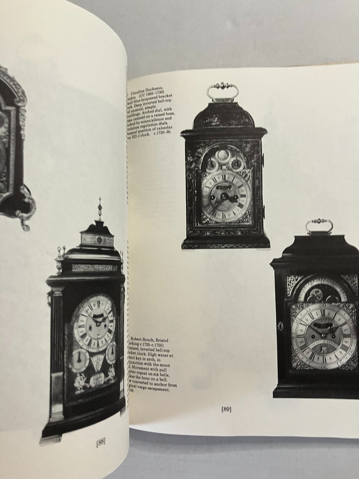 English Bracket & Mantel Clocks Andrew Nicholls 1982 Horology Blandford HC