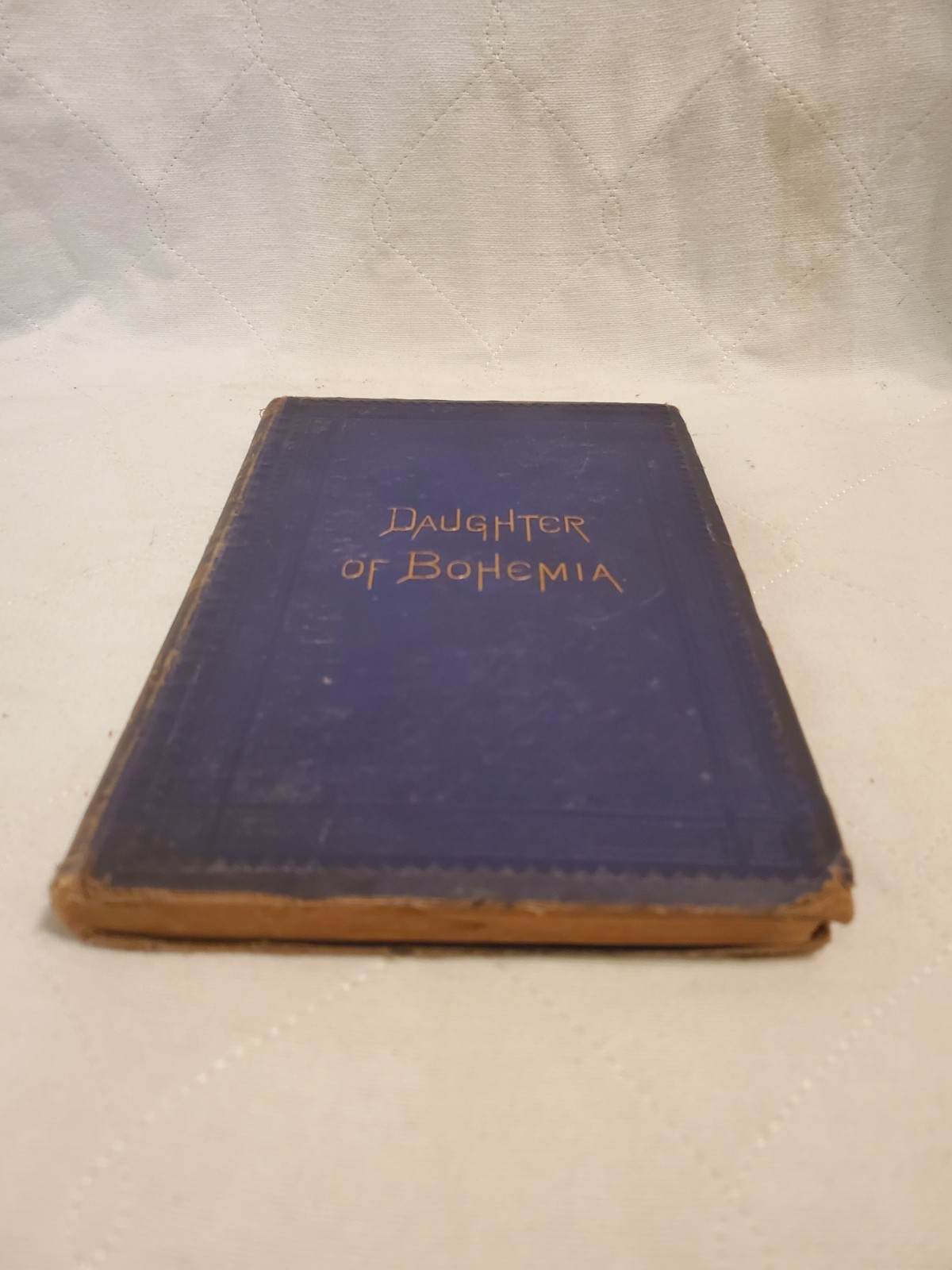 A Daughter of Bohemia Christian Reid 1874 A Novel Illustrated D. Appleton And Co
