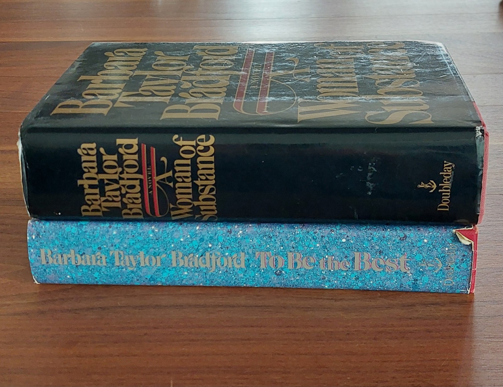 Woman of Substance & To Be the Best Barbara Taylor Bradford Lot Doubleday HCDJ