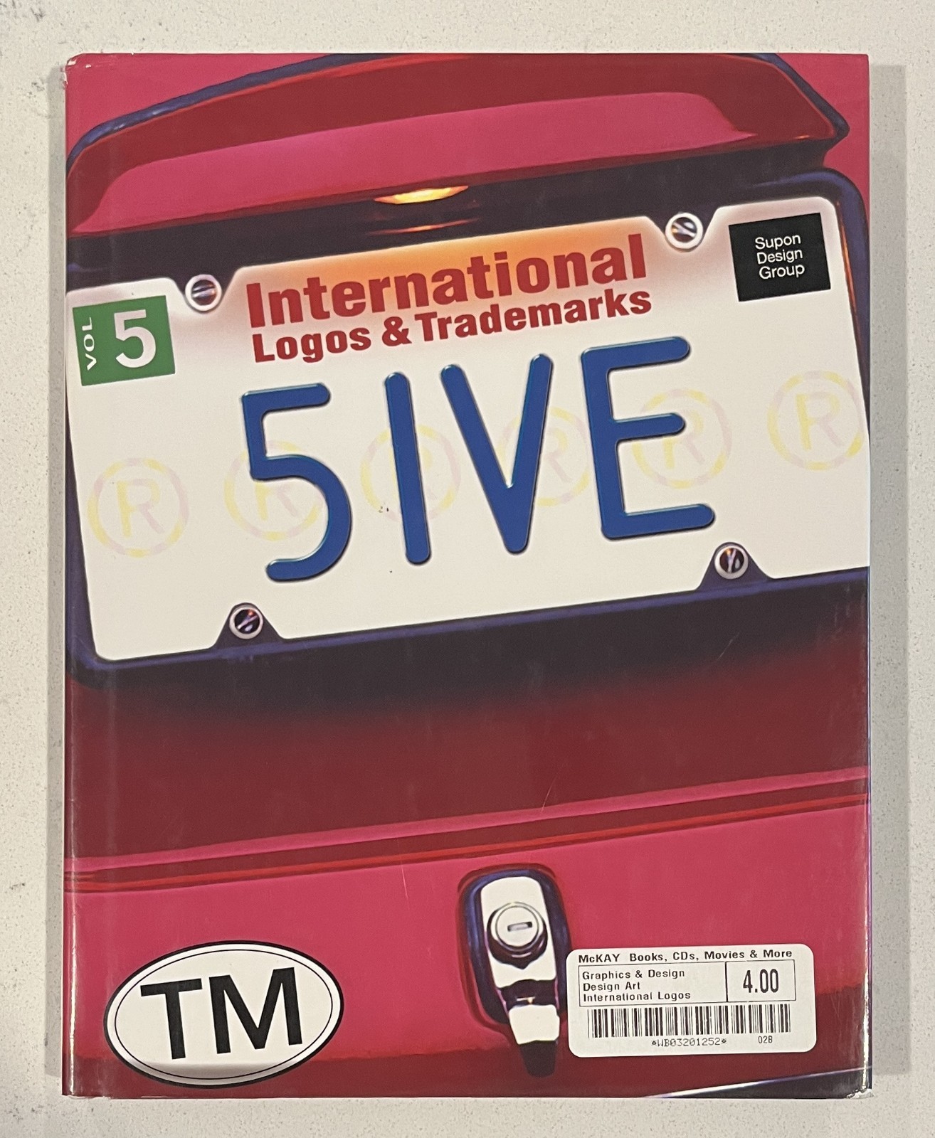 International Logos & Trademarks Vol. 5 5IVE HB Book w/Jacket