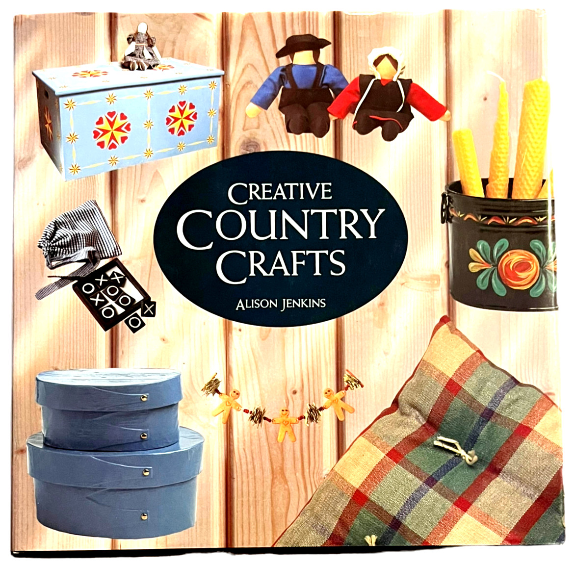 Creative Country Crafts by Alison Jenkins – Hardcover Book 1974 / HC Book