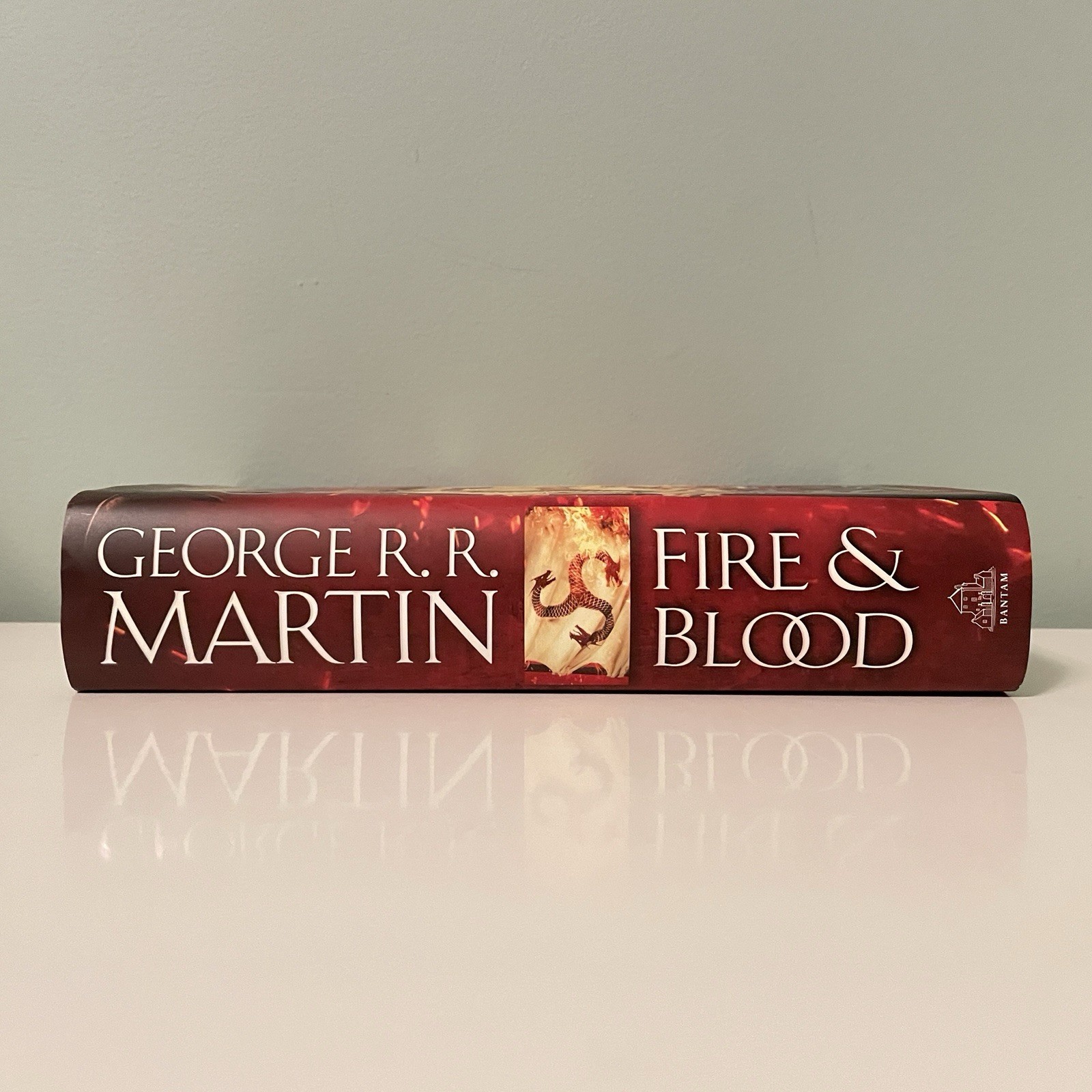Fire & Blood by George R. R. Martin (Hardcover DJ 1st/1st VG/VG Targaryen #1 )