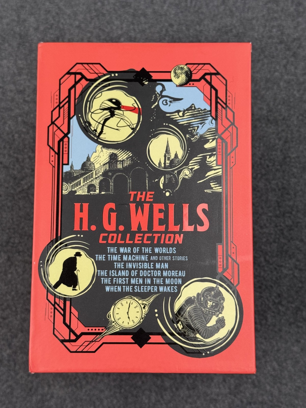 H. G. Wells Collection : Deluxe 6-Book Hardcover Box Set