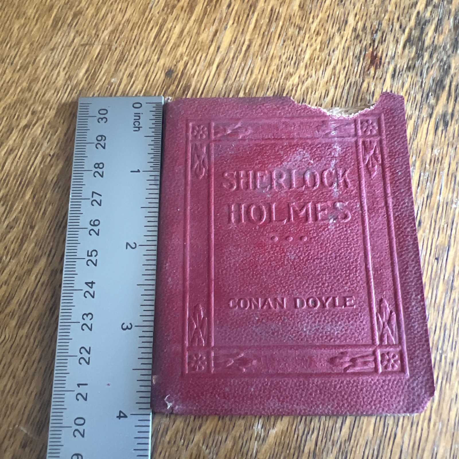1920s Small Red Book TALES OF SHERLOCK HOLMES Sir A. Conan Doyle Little Luxart