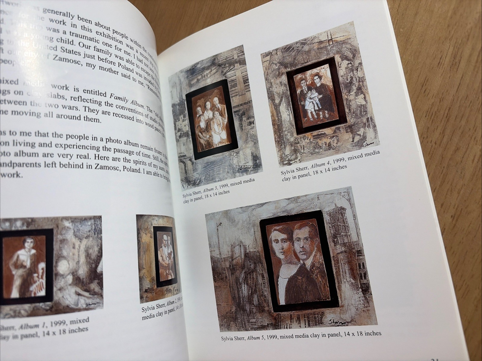 Reflections on the Holocaust 2001 Art Catalog Poetry Essays Survivors VG