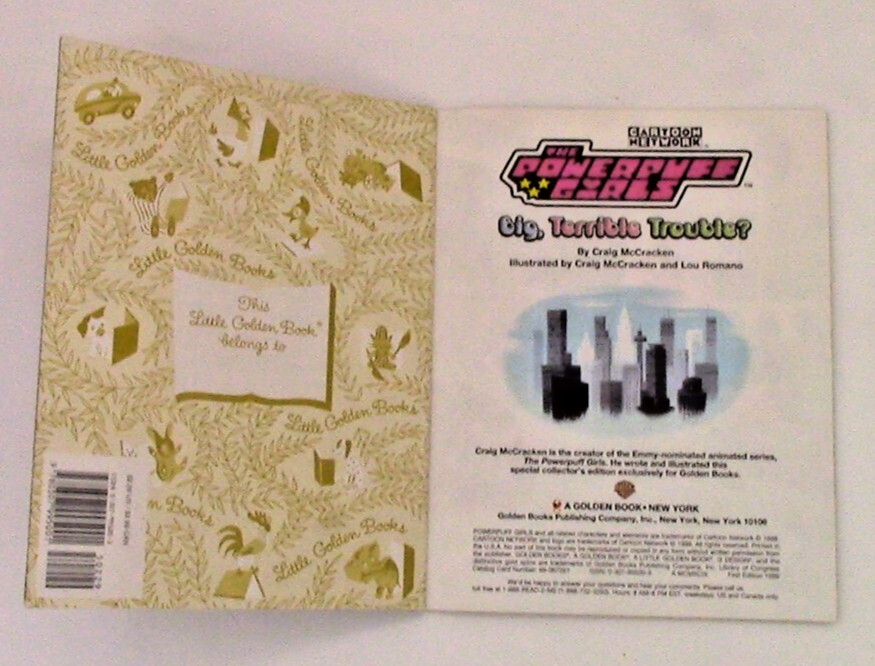 1999 First Edition The Powerpuff Girls Special Collector’s Edition Little Golden