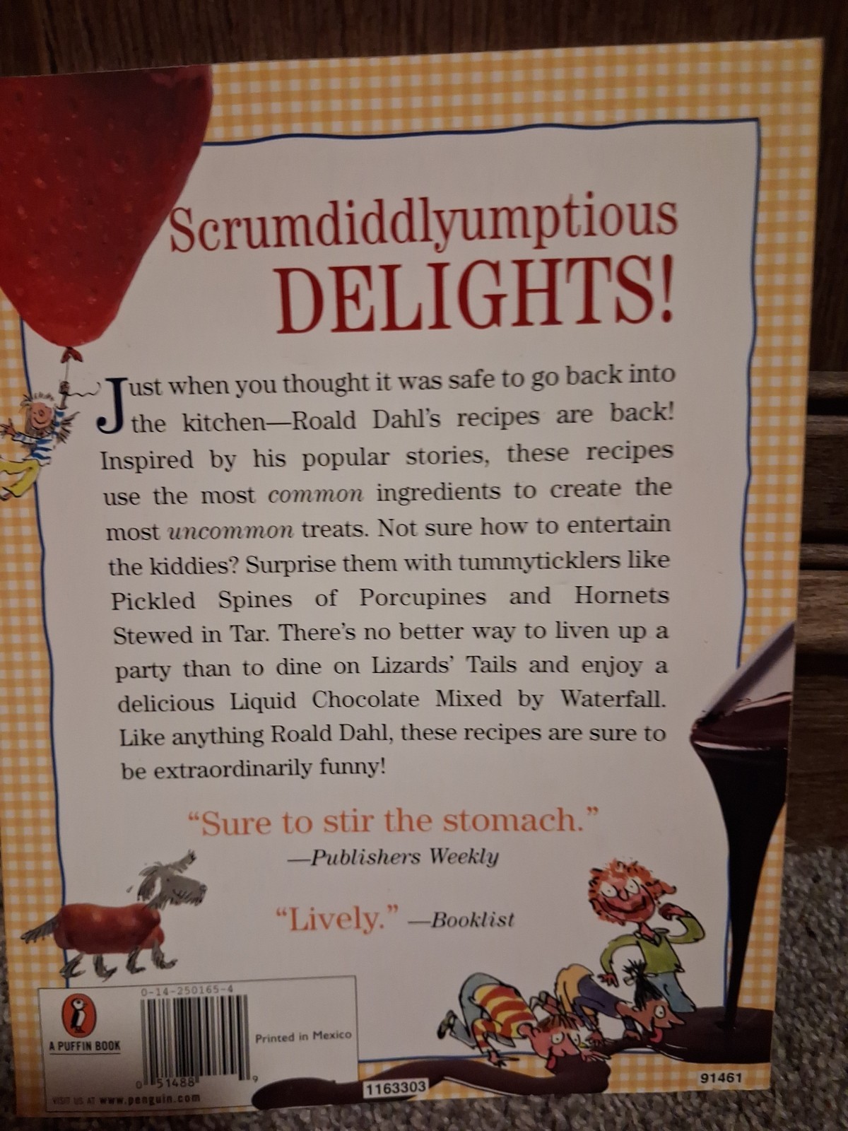 Roald Dahl’s Even More Revolting Recipes by Roald Dahl and Felicity Dahl (2001)