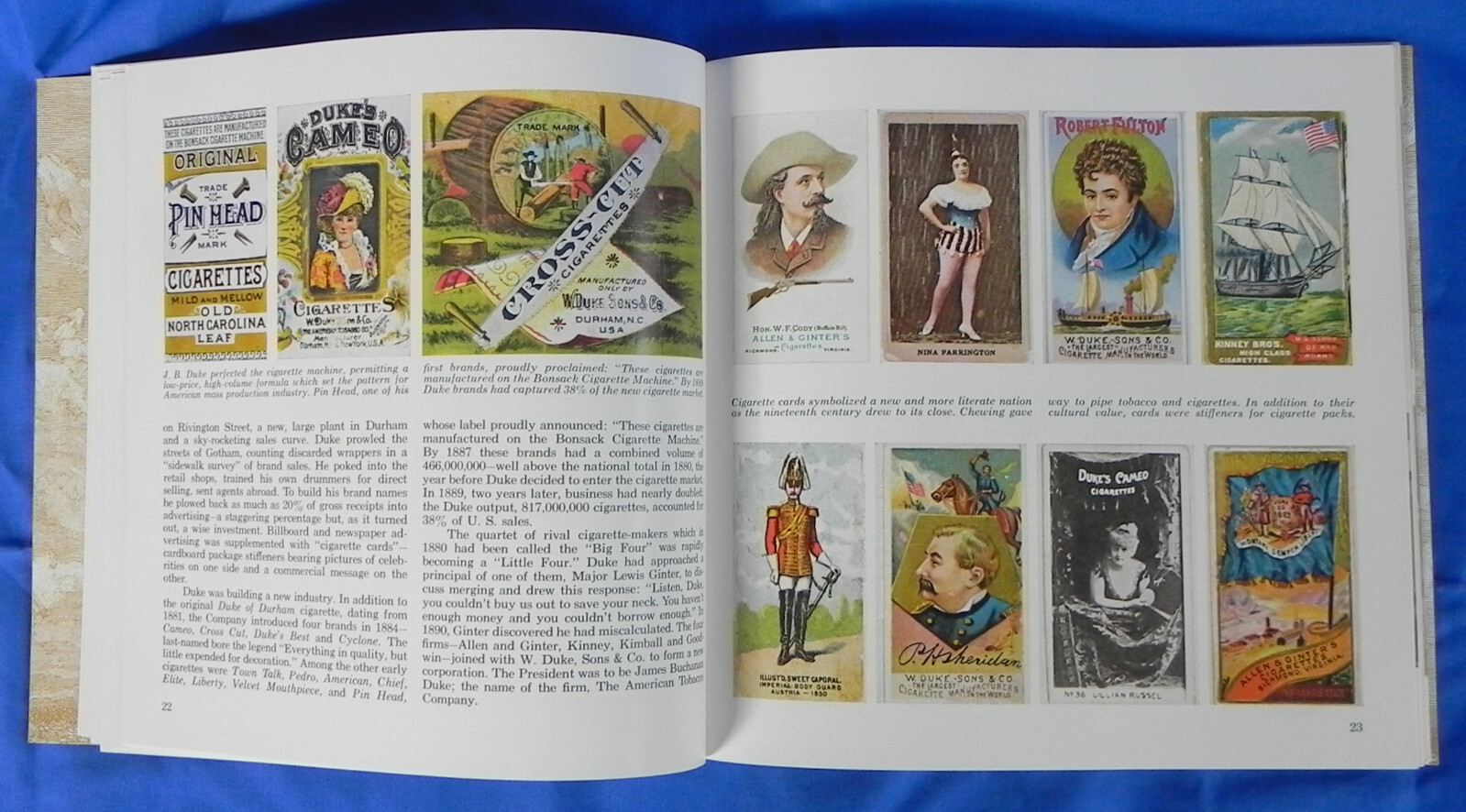 „the American Tobacco story“ 1964 Softcover Book, 64 Pages, US Company History