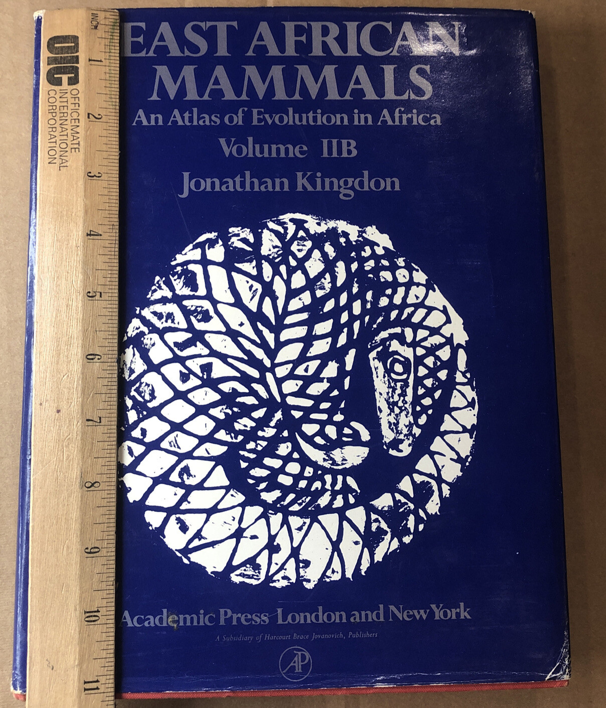 East African Mammals Volume IIB (1974 edition) By Jonathan Kingdon – Rare 