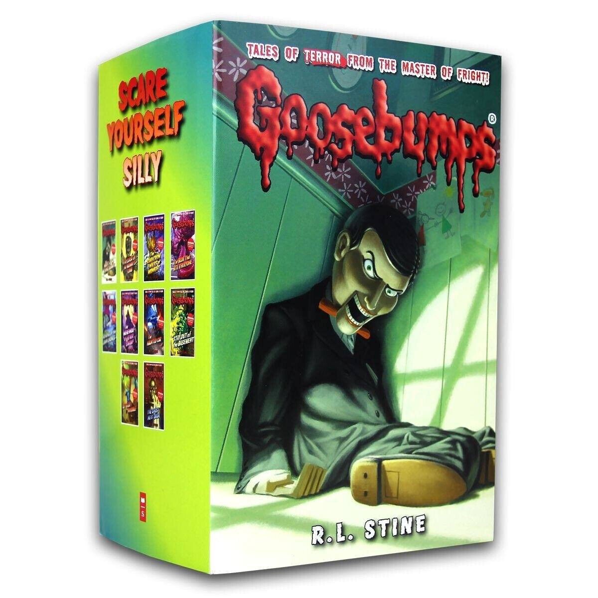 Goosebumps Series 10 Books (Set 1) By R. L. Stine – Ages 9-14 – Paperback