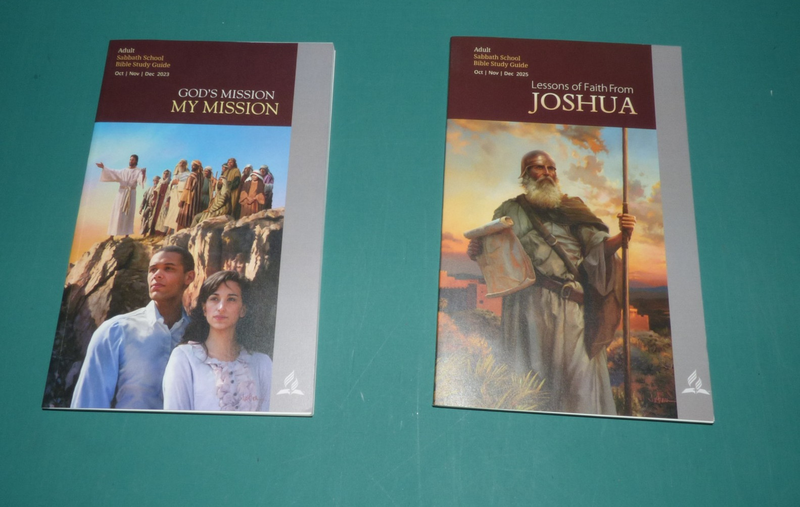 7 + BONUS Adult Sabbath School Bible Study Guides SDA regular edition 2022-2026