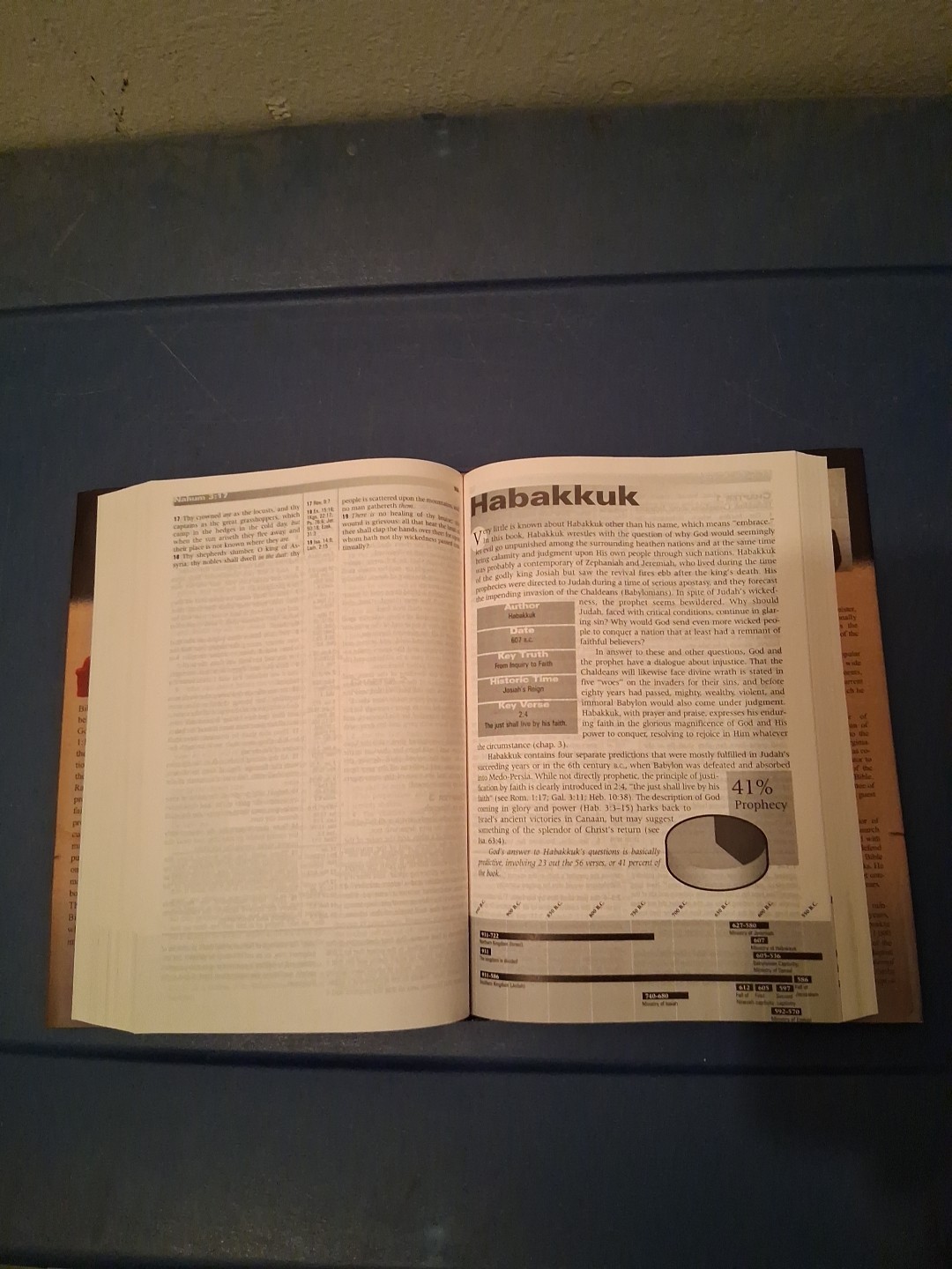 Prophecy Study Bible by Tim Lahaye (2000, Hardcover)