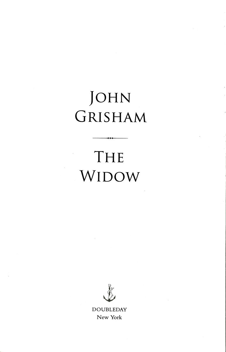 The Widow: A Novel, John Grisham, HB Very Good 9780385548984 1st/1st