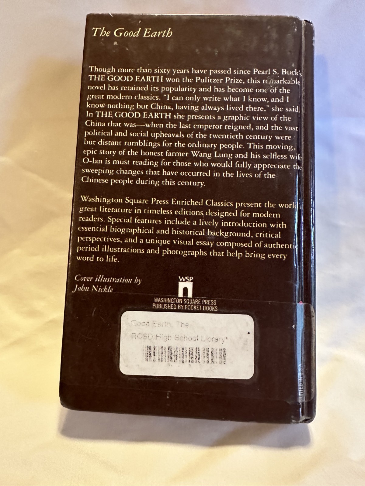 Good Earth by Pearl S. Buck (1982, Hardcover)