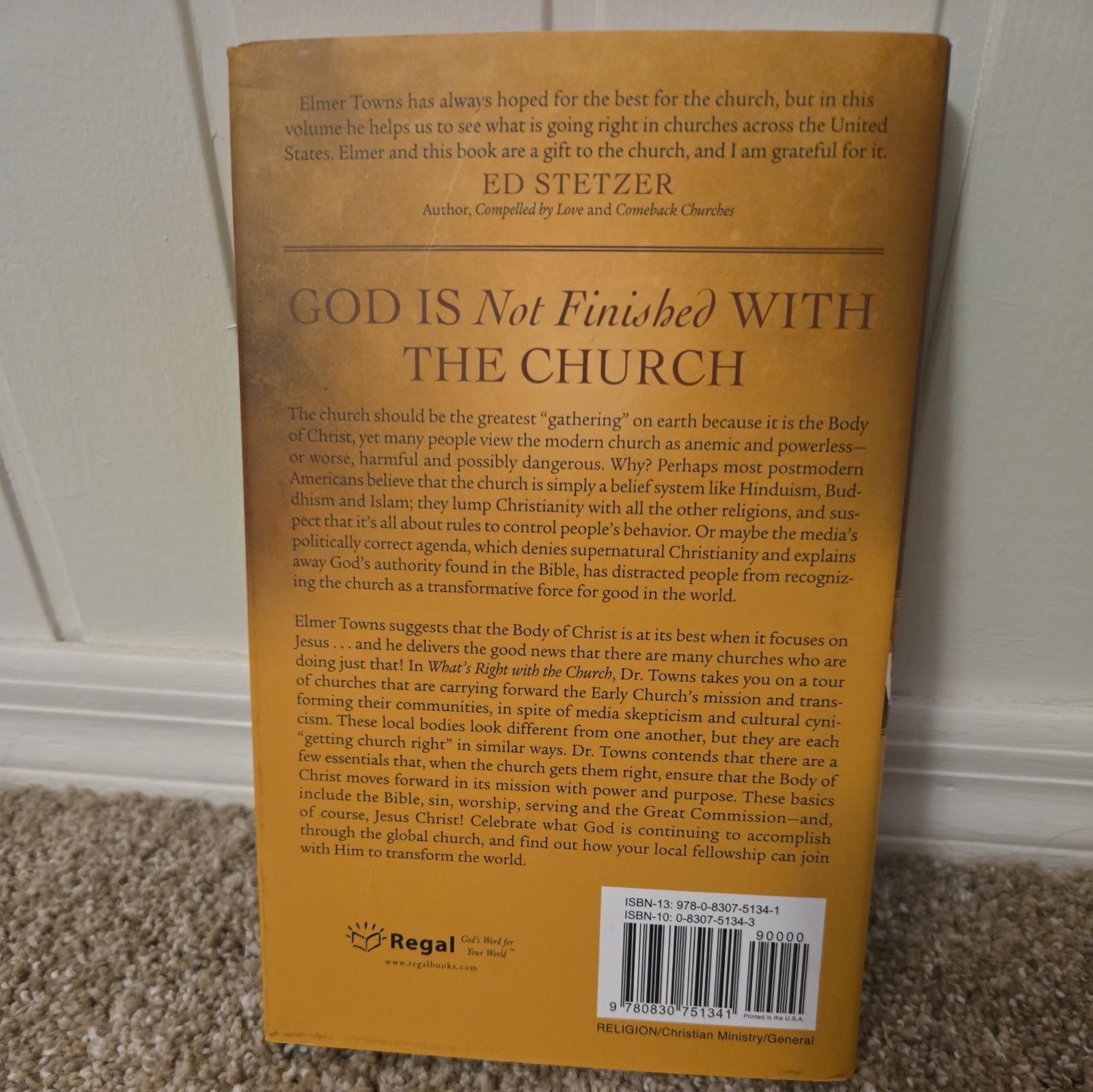 What’s Right with the Church : A Manifesto of Hope by Elmer L. Towns (2009,…